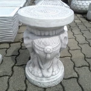 oszlop ülő elefánt 46cm