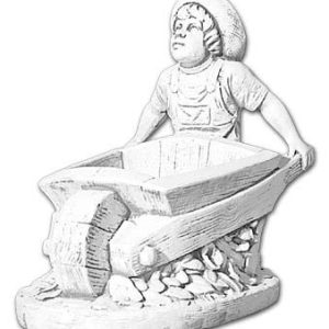 talicskás fiú virágtartó 85cm