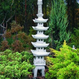 kerti pagoda lámpa 5 szintes 169cm