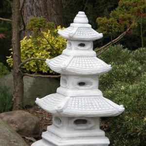 kerti pagoda lámpa 3 szintes
