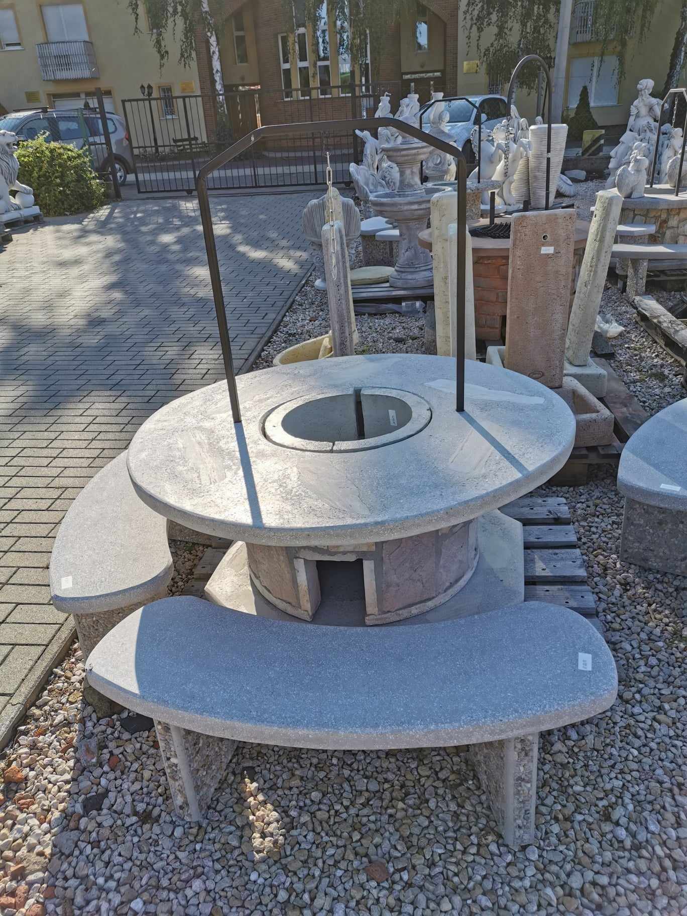 120 cm-es szalonnasütő