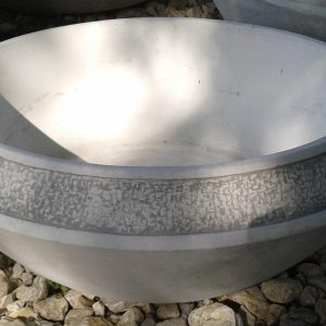 Kerek virágtartó tál 16cm